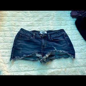 Jean shorts, victoria secret size 2